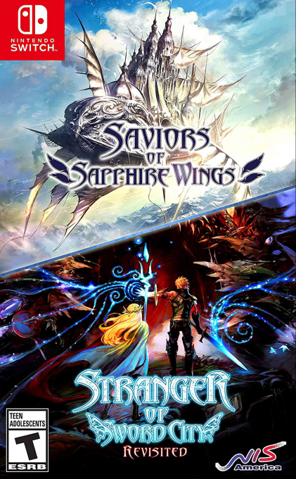 Saviors of Sapphire Wings and Stranger of Sword City Revisited box art