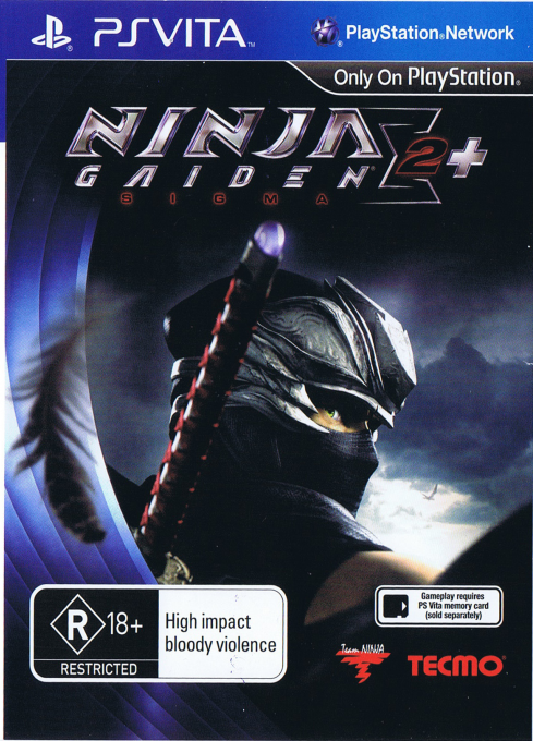 Ninja Gaiden Sigma 2 Plus box art