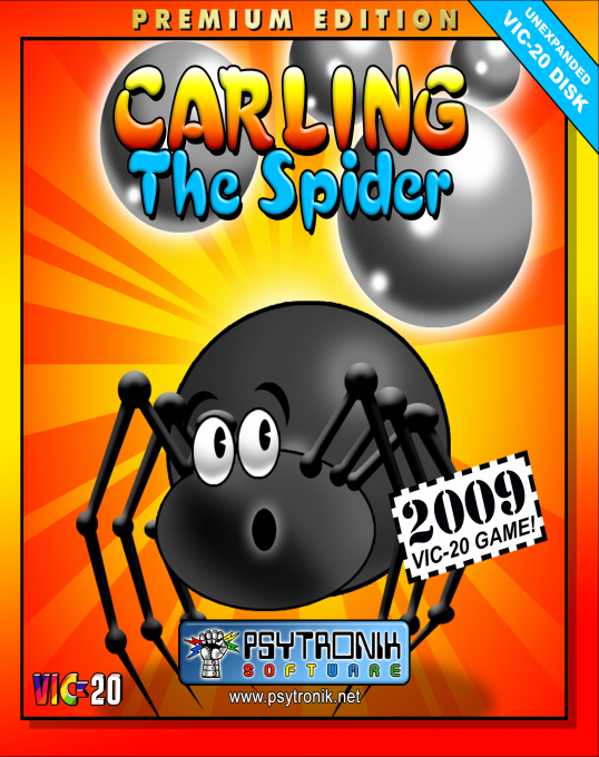 Carling The Spider box art