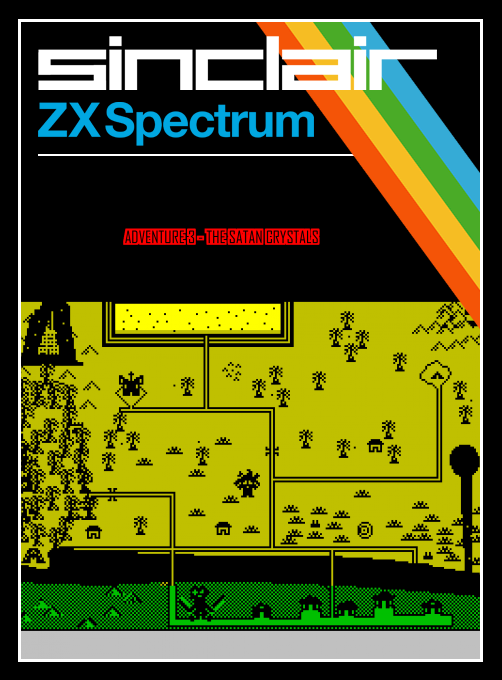 Adventure 3 - The Satan Crystals box art