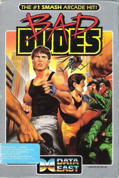 Bad Dudes box art
