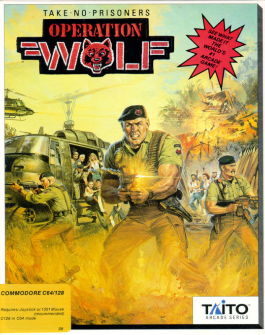 Operation Wolf box art