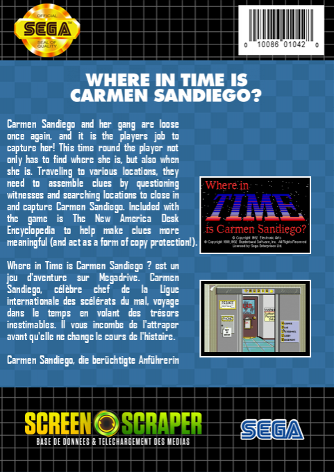 Where In Time Is Carmen Sandiego? — box-2D-back (SS)