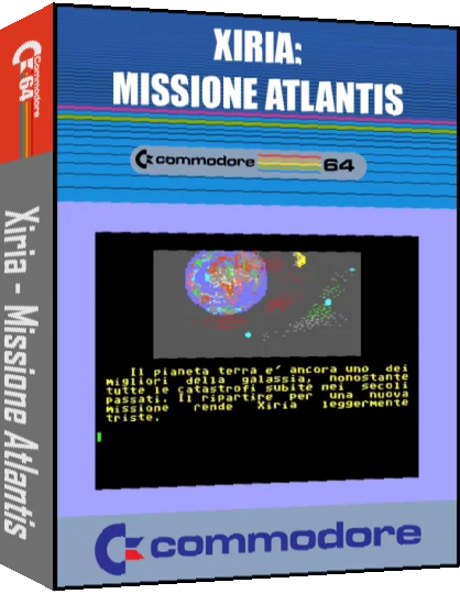 Xiria : Missione Atlantis — box-3D (CUS)