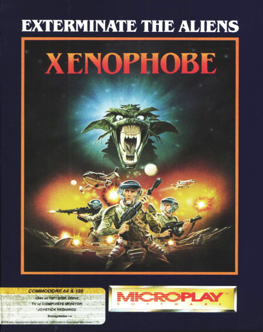 Xenophobe box art