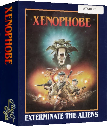 Xenophobe — box-3D (EU)