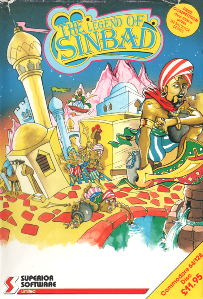 The Legend of Sinbad box art