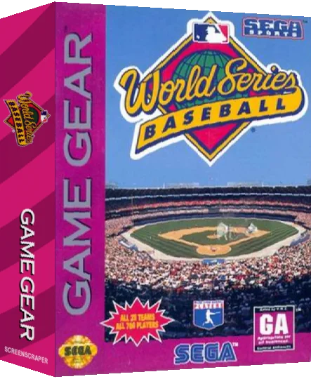 World Series Baseball — box-3D (US)