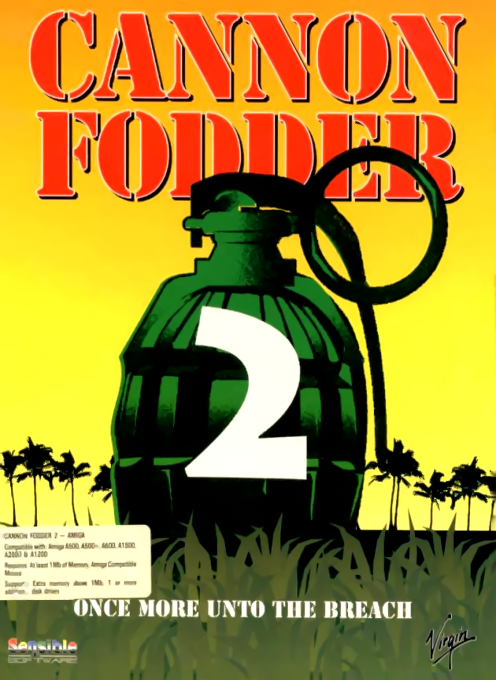 Cannon Fodder 2 box art