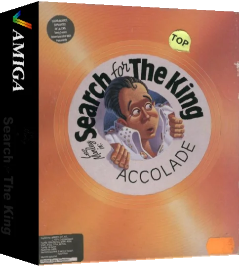 Les Manley in - Search for The King — box-3D (US)
