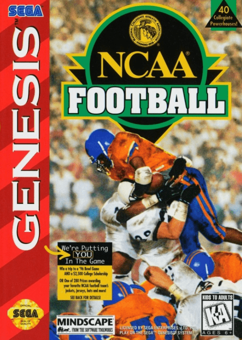 Ncaa Football box art