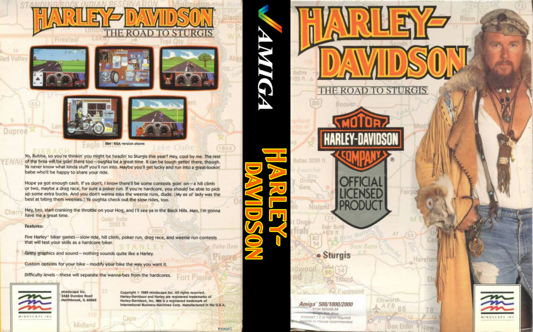 Harley-Davidson - The Road to Sturgis — box-texture (WOR)