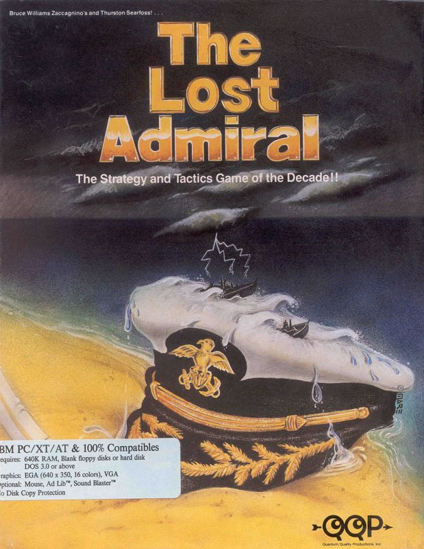 Lost Admiral, The box art