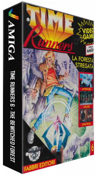 Time Runners 6 - The Bewitched Forest — box-3D (IT)