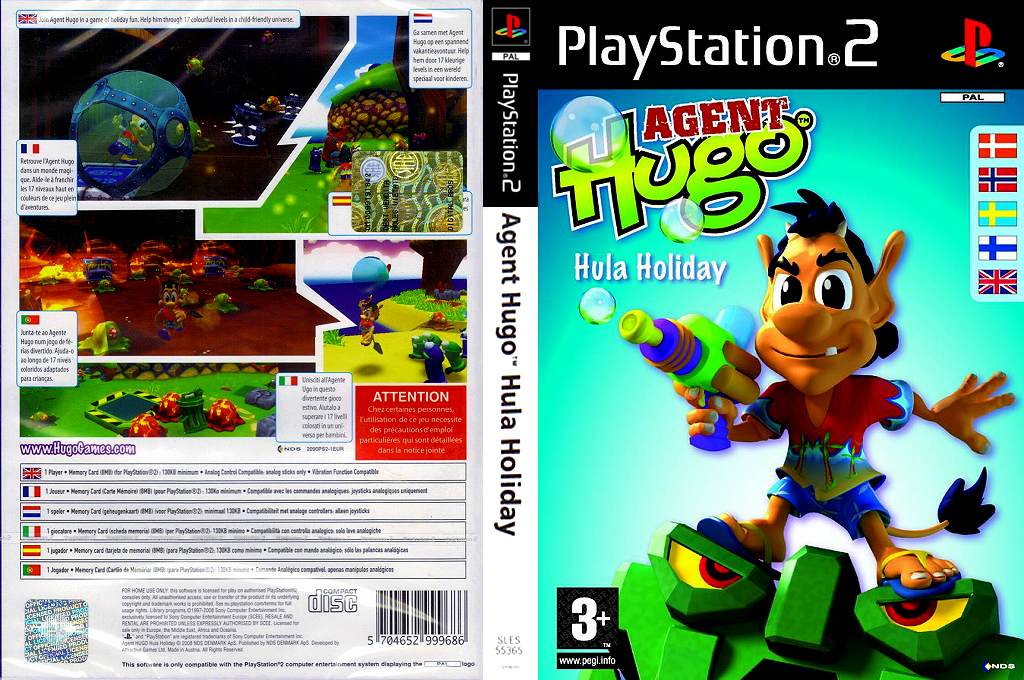 Agent Hugo - Hula Holiday — box-texture (EU)