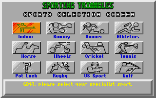 Sporting Triangles — ss (EU)