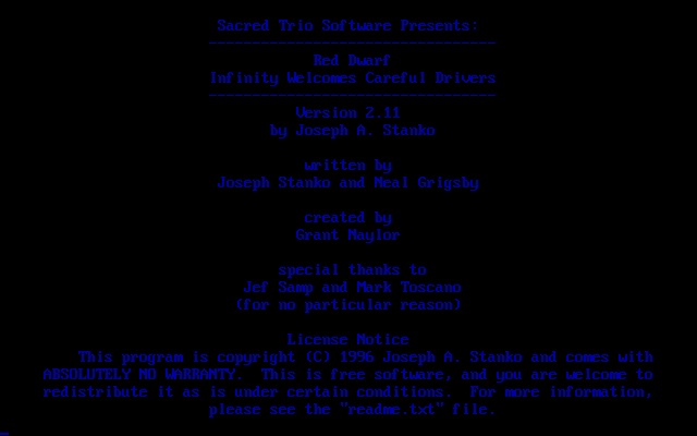 Red Dwarf — sstitle (WOR)