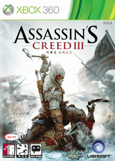 Assassin's Creed 3 — box-2D (KR)