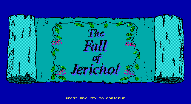 The Fall of Jericho! box art