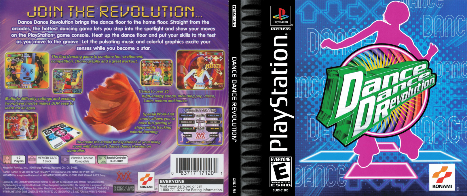 Dance Dance Revolution — box-texture (US)