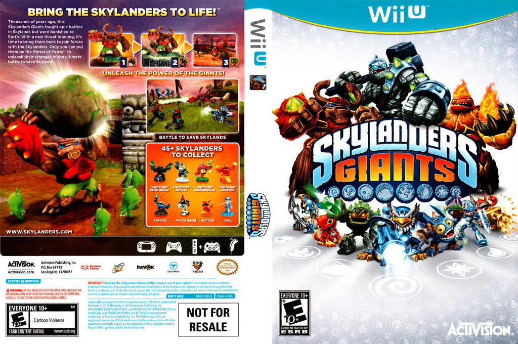 Skylanders Giants — box-texture (US)
