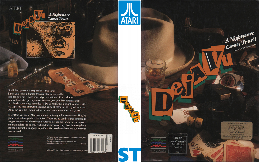 Deja Vu - A Nightmare Comes True! — box-texture (EU)