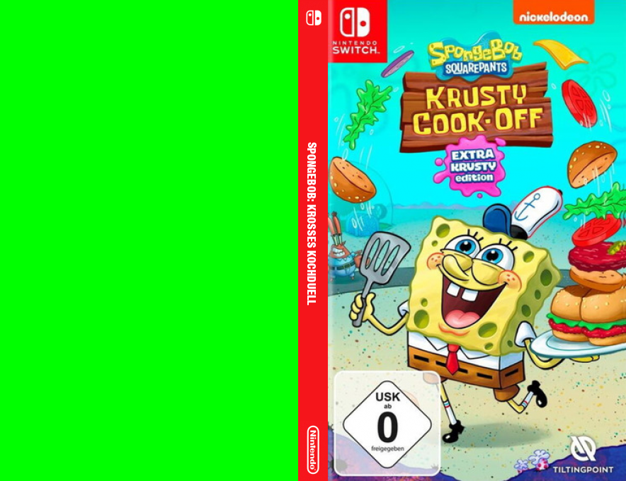 SpongeBob Squarepants - Krusty Cook-Off — box-texture (DE)