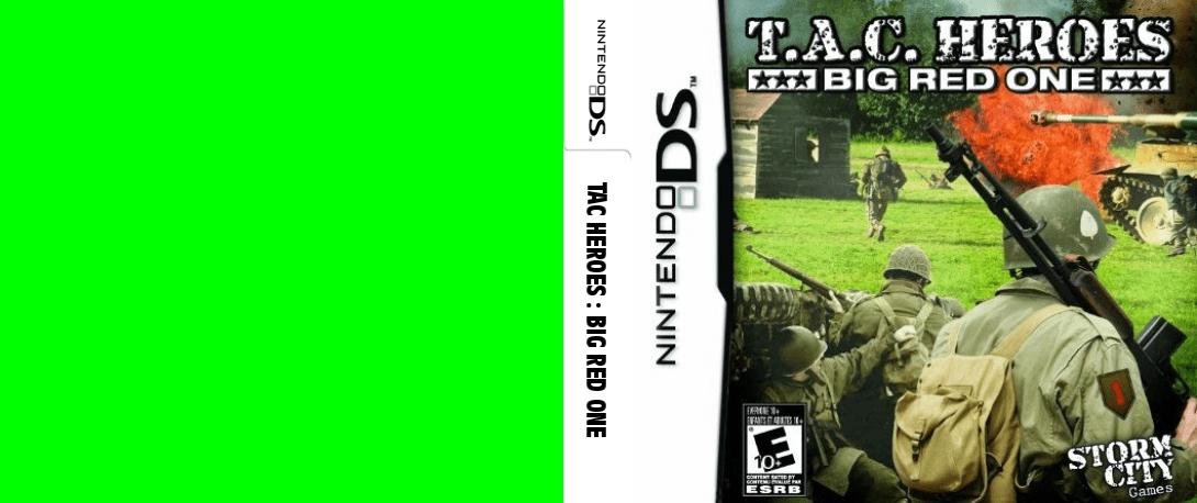 T.A.C. Heroes - Big Red One — box-texture (US)