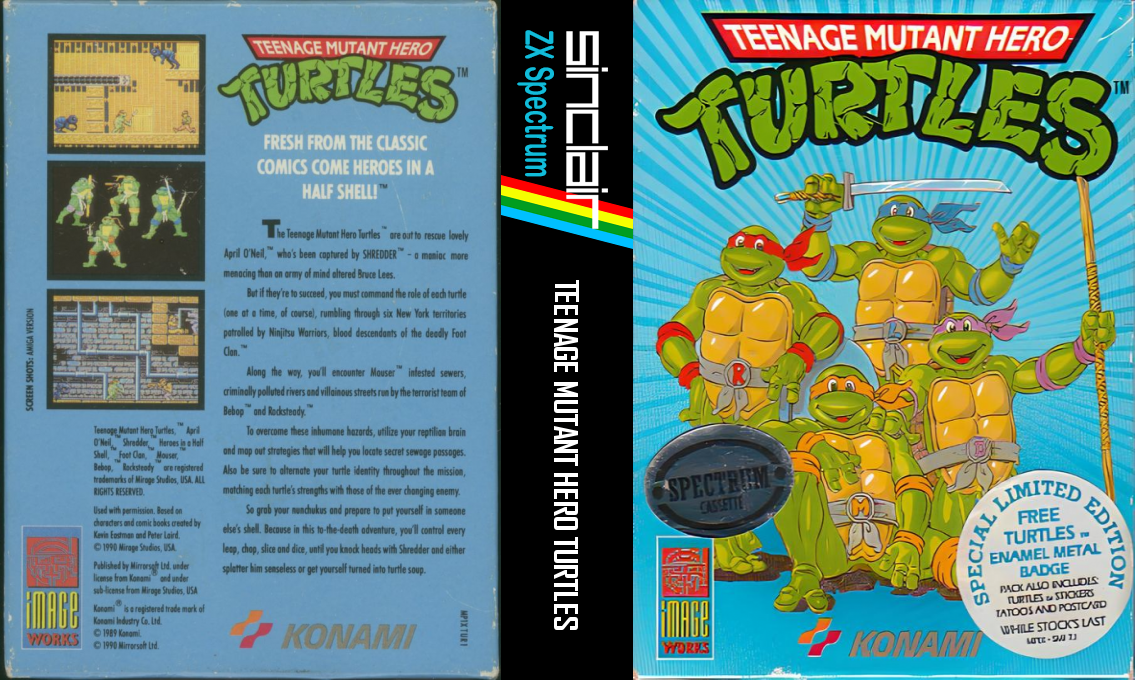 Teenage Mutant Hero Turtles — box-texture (EU)