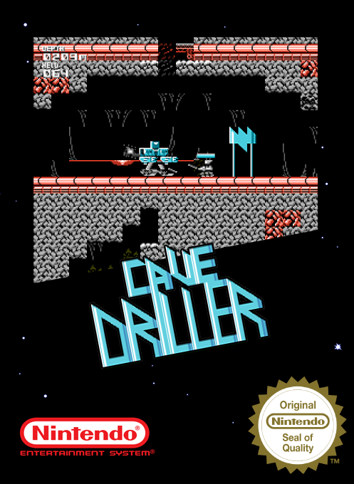 Cave Driller box art