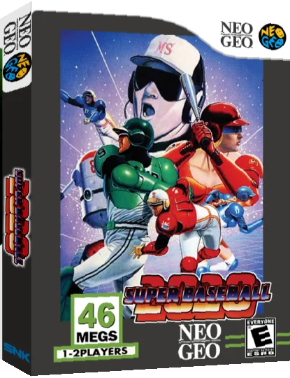Super Baseball 2020 — box-3D (US)