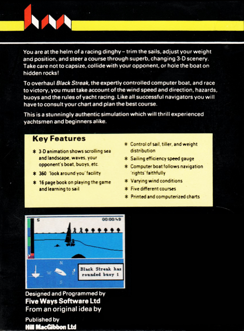 Yacht Race — box-2D-back (EU)