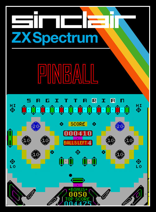 Pinball box art