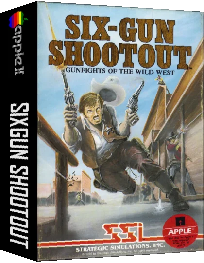 Sixgun Shootout — box-3D (WOR)