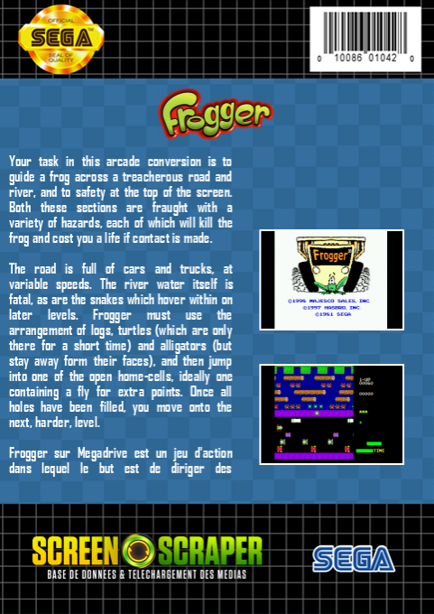 Frogger — box-2D-back (SS)