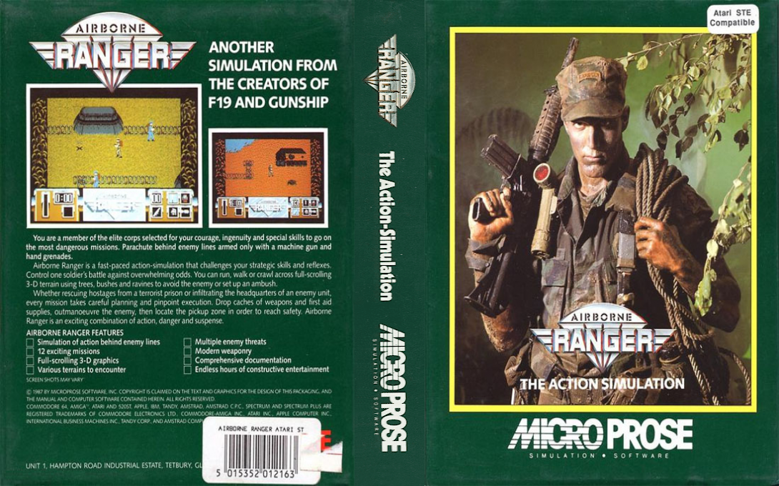 Airborne Ranger — box-texture (EU)