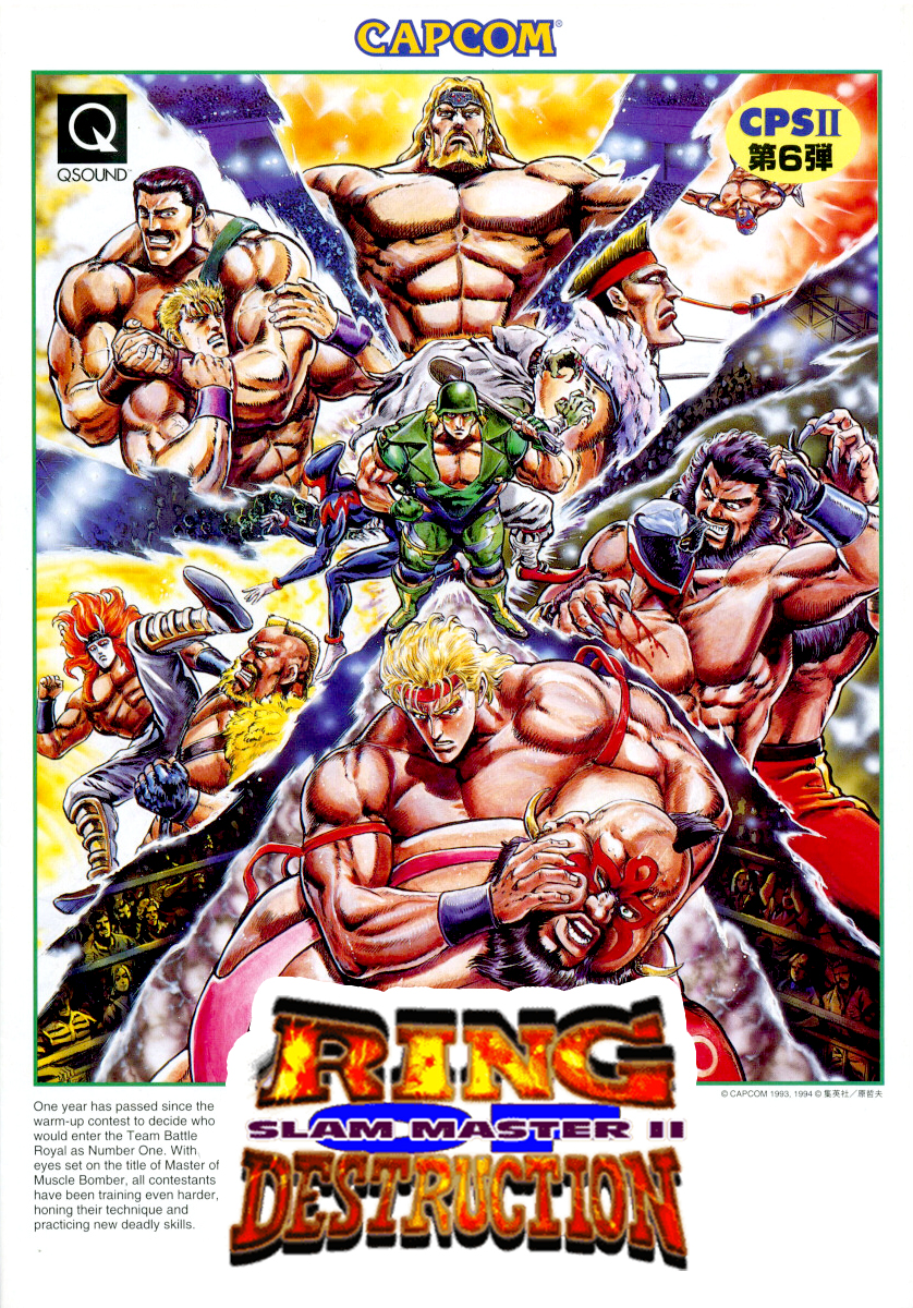 Ring of Destruction: Slam Masters II box art