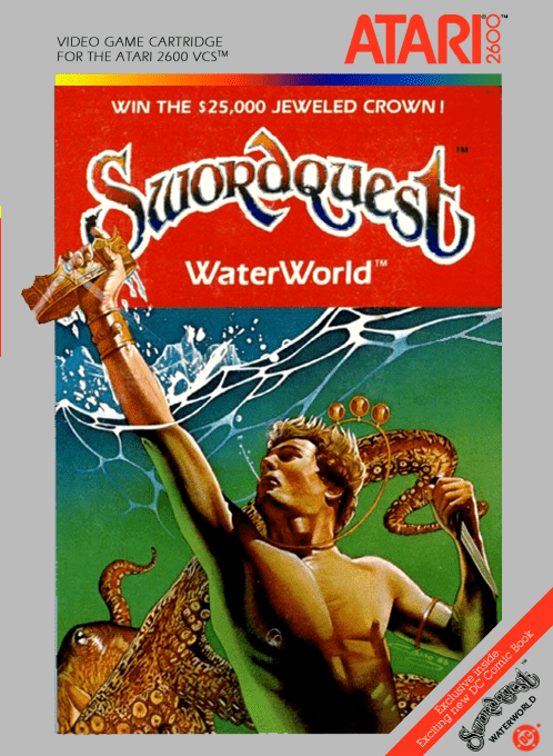 Swordquest - Waterworld box art