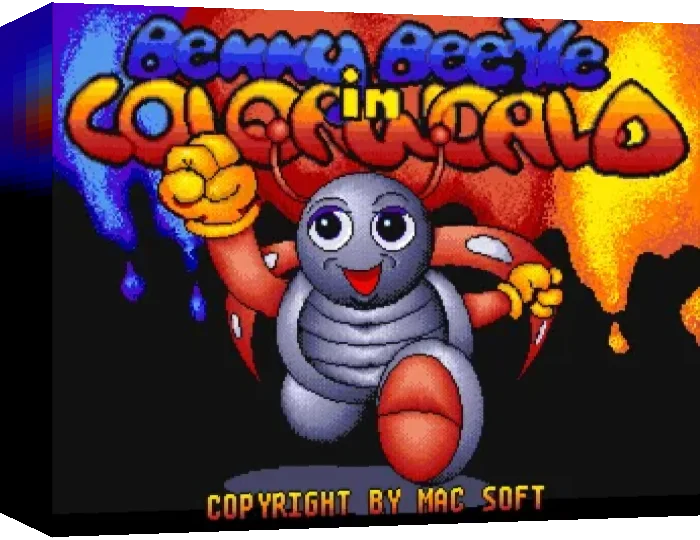 Benny Beetle In Colorworld — box-3D (WOR)