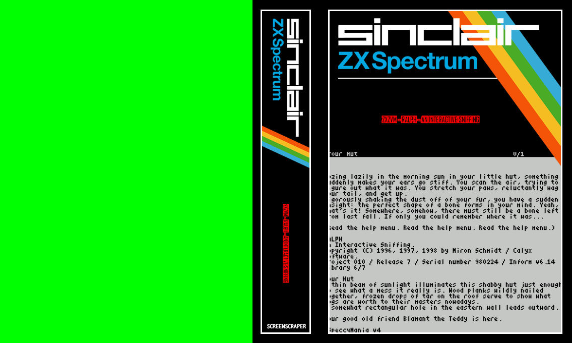 ZxZvm - Ralph - An Interactive Sniffing — box-texture (SS)