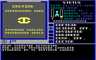 Starflight 2 - Trade Routes Of The Cloud Nebula — ss (US)