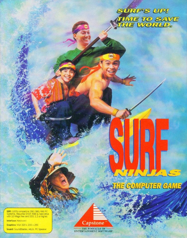 Surf Ninjas box art