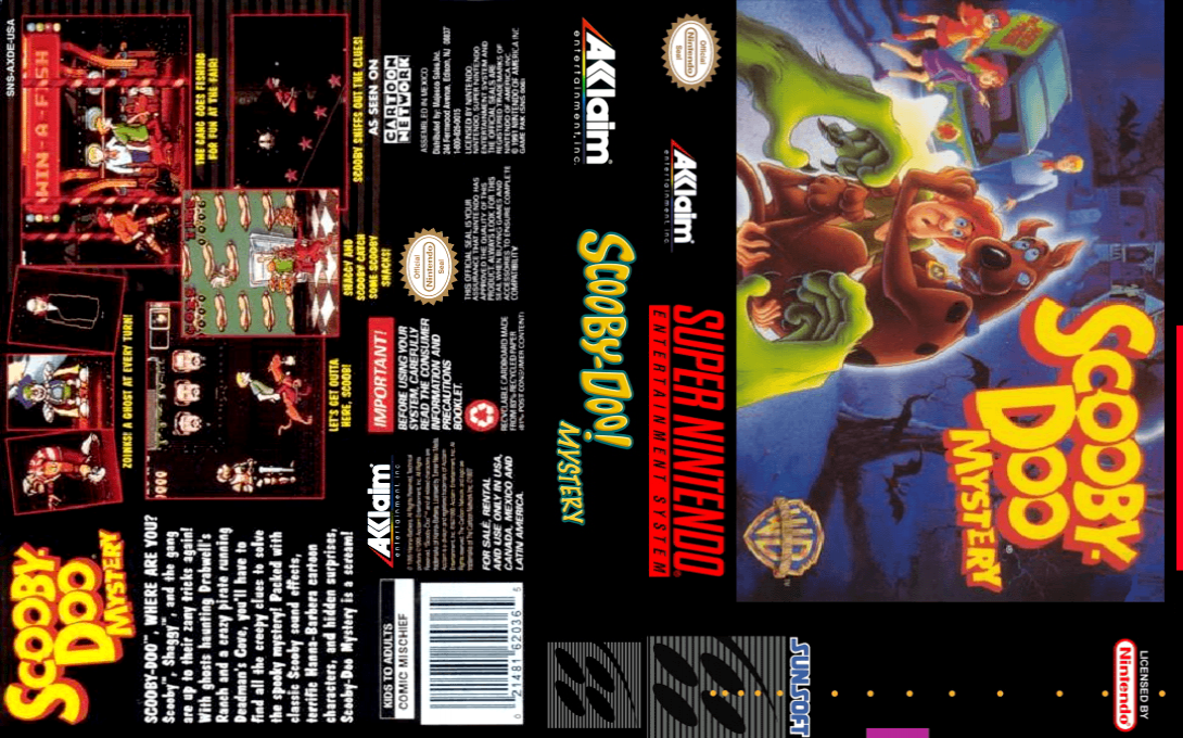 Scooby-doo Mystery — box-texture (US)