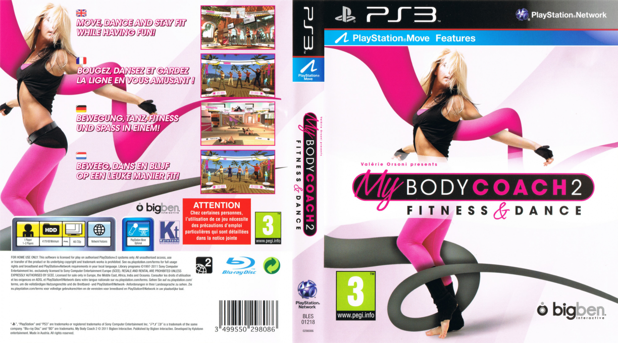 My Body Coach 2 - Fitness & Dance — box-texture (EU)