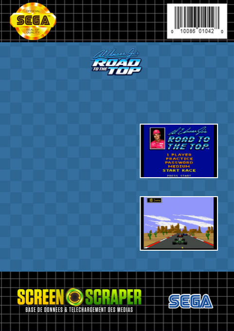 Al Unser Jr - Road to the Top — box-2D-back (SS)