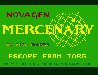 Mercenary - Escape from Targ + The Second City — sstitle (EU)