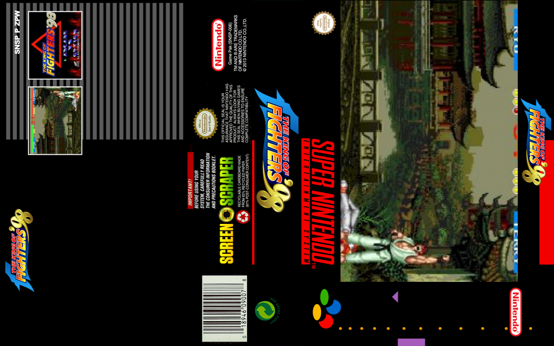 King of Fighters '98, The — box-texture (SS)