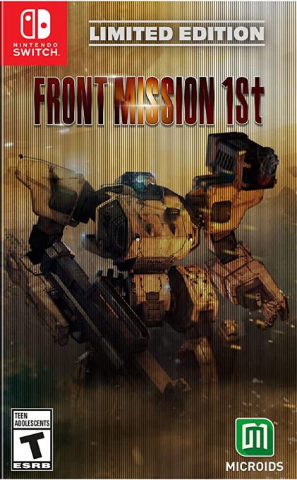 Front Mission 1st - Limited Edition box art