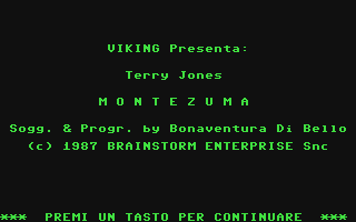 Terry Jones : Montezuma — sstitle (IT)