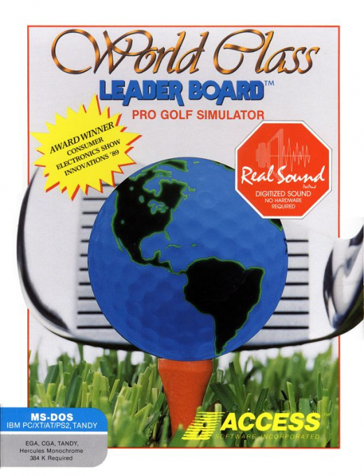 World Class Leader Board box art